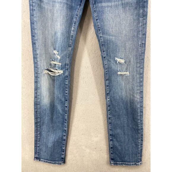 New Frame Jeans Mens 28 L'Homme Slim Blue LMH785BLWR Cotton 5 Pocket - Picture 3 of 13